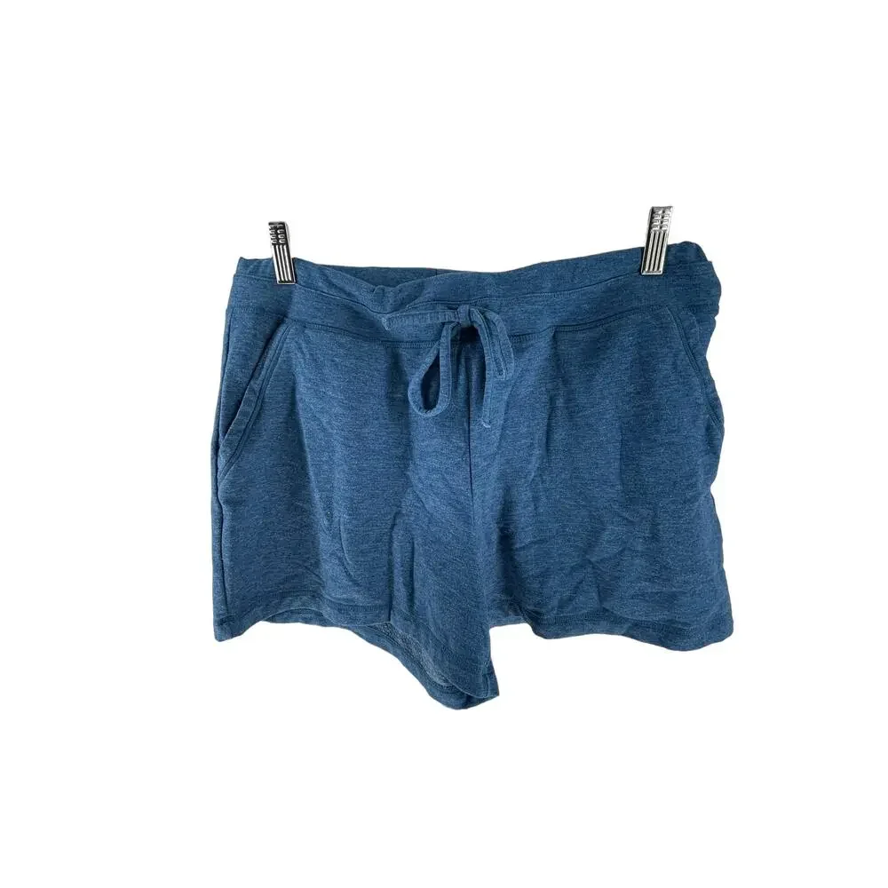 32 Degree Cool Blue Pull-On Athletic Sweat Shorts Women's Size Large